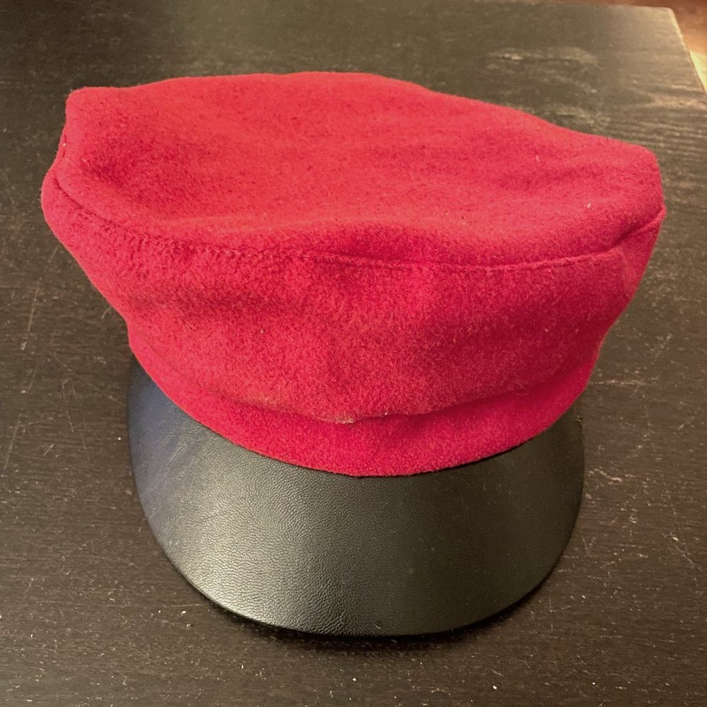 TOPSHOP HAT RED